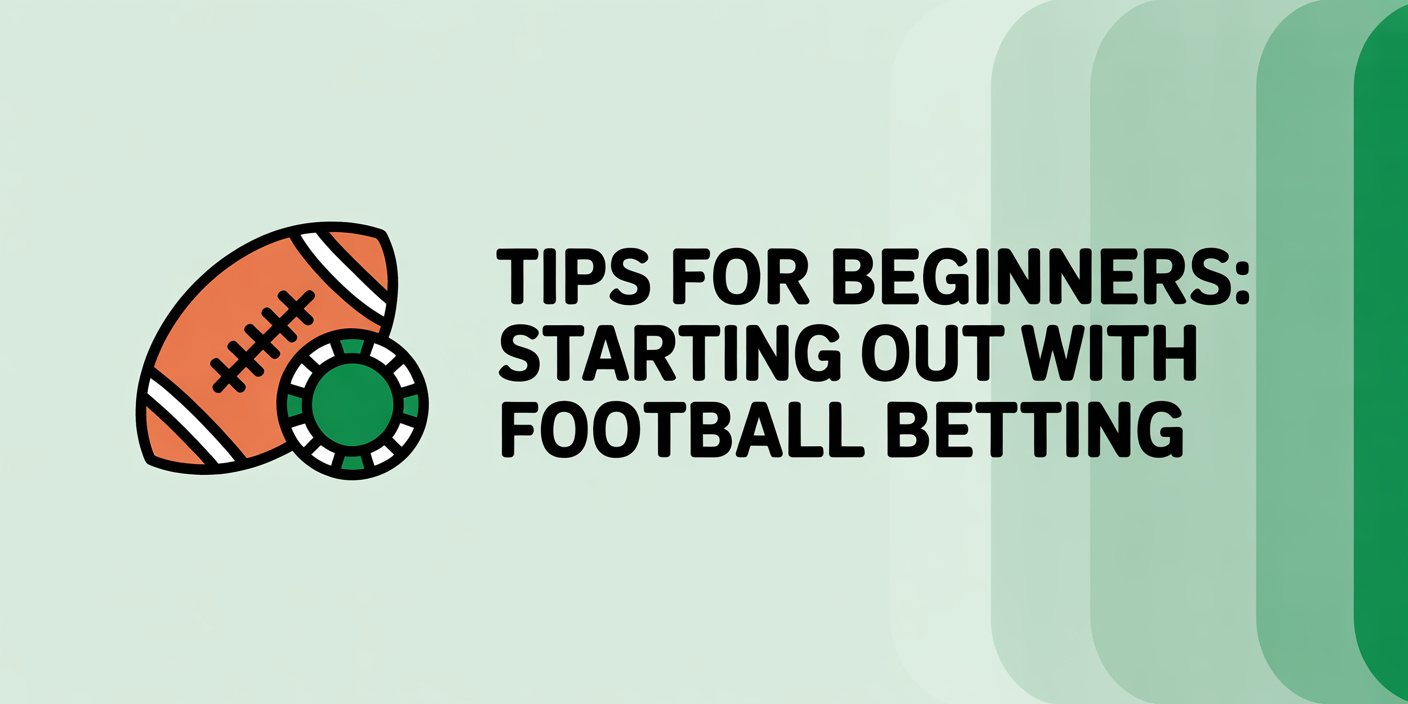 Tips for Beginners: Starting Out with Football Betting